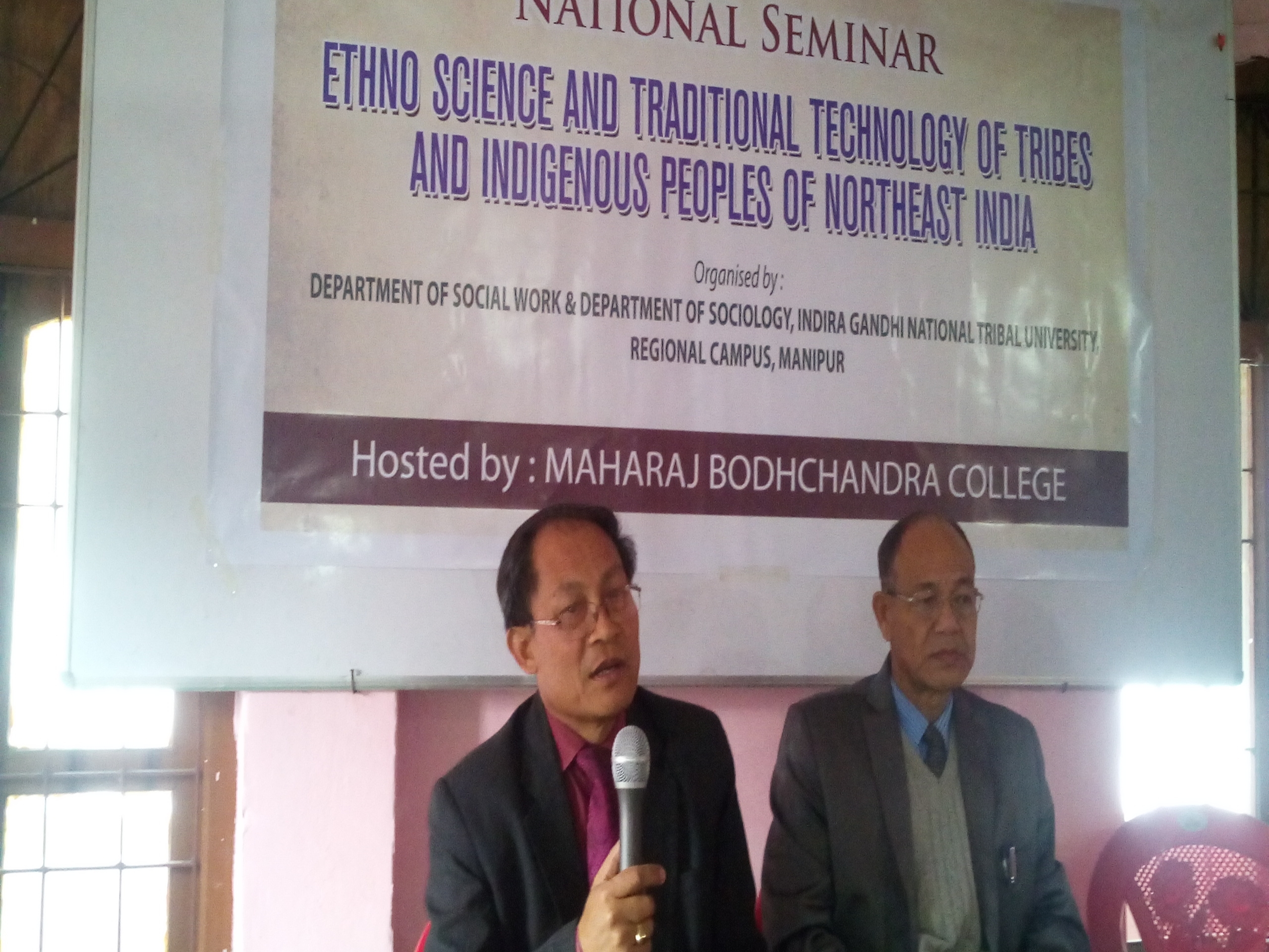 Prof. N. Rajmuhon Singh and Dr. Th. Manihar Singh