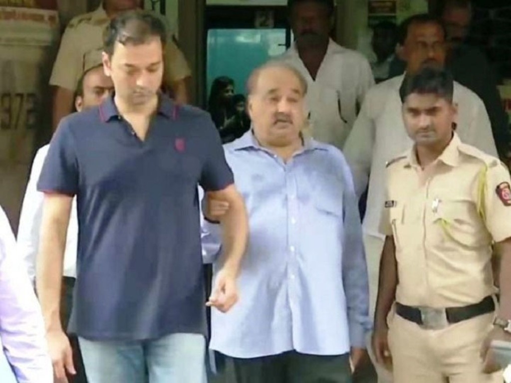 Members of the Wadhvan family in police custody ( Photo by Raju Vernekar)
