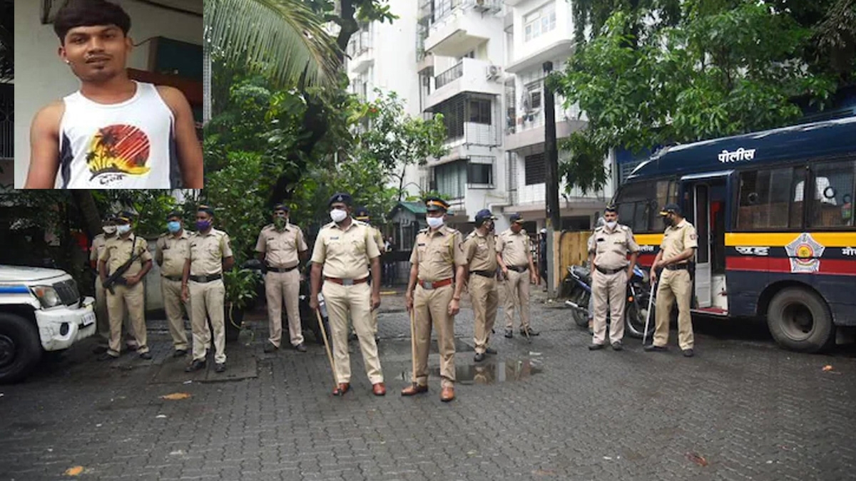 The Mumbai police arrested a bomb hoax caller from Dahanu in Palghar district. (Inset: the accused)