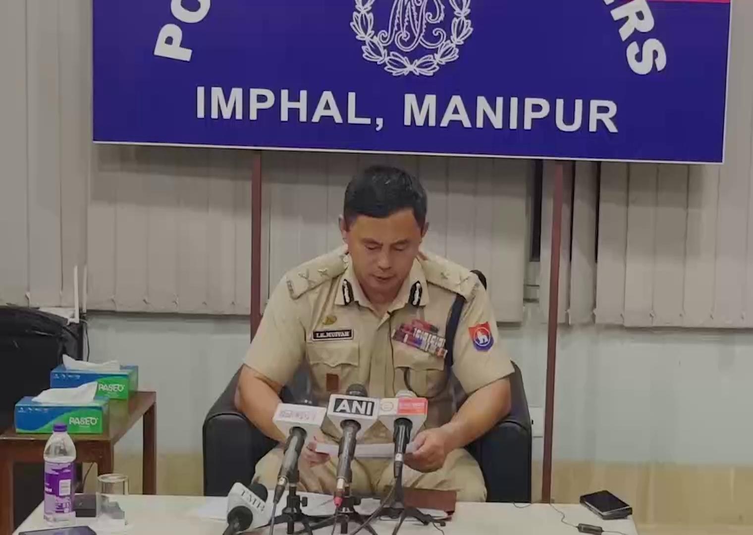 Press Meet by IG(Ops) IK Muivah on 8th July 2023