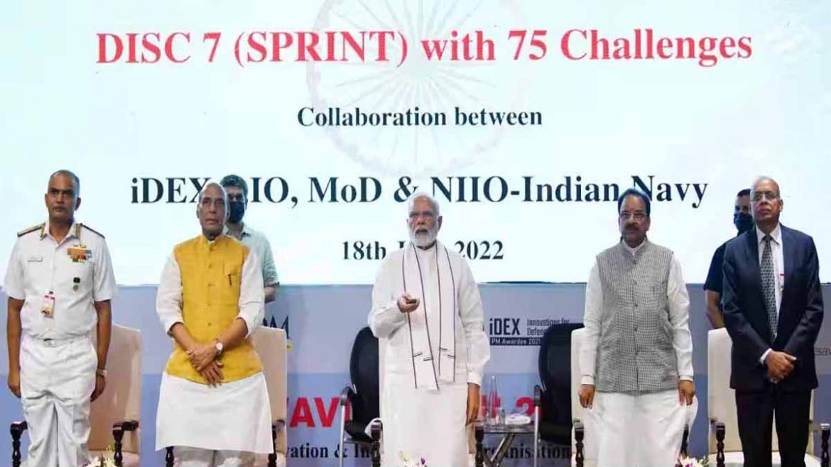 75 prototypes will be showcased “Swavlamban-2023”, the Indian Navy’s Naval Innovation and Indigenisation (NIIO) seminar
