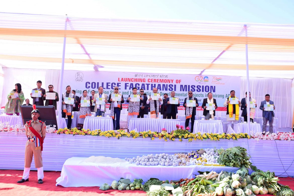 CM launches College Fagathansi Mission at Moirang College