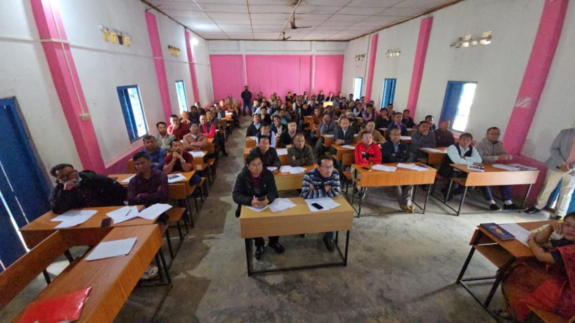 Training for Polling Personnel begins at Jiribam and Bishnupur