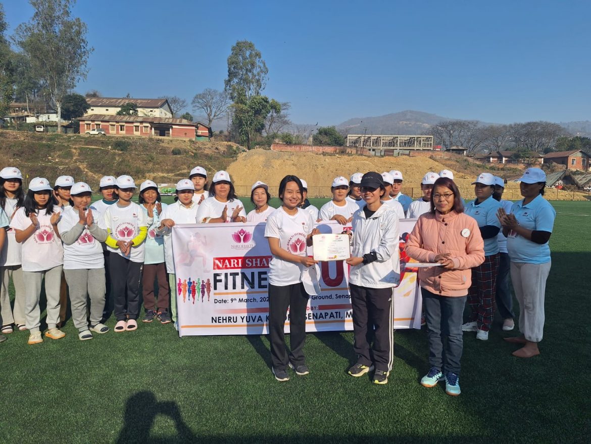 Senapati District kick-starts Poshan Pakhwada 2024; Nari Shakti Fitness Run flagged off