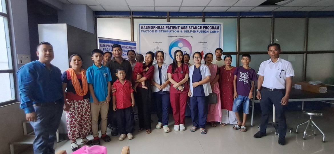 One-day self-infusion training program held at JNIMS Imphal