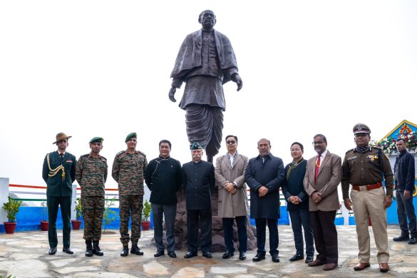 Raksha Mantri virtually inaugurates ‘Desh Ka Vallabh’ statue of Sardar Vallabhbhai Patel & Major Ralengnao ‘Bob’ Khathing ‘Museum of Valour’ at Tawang, CM Biren attends