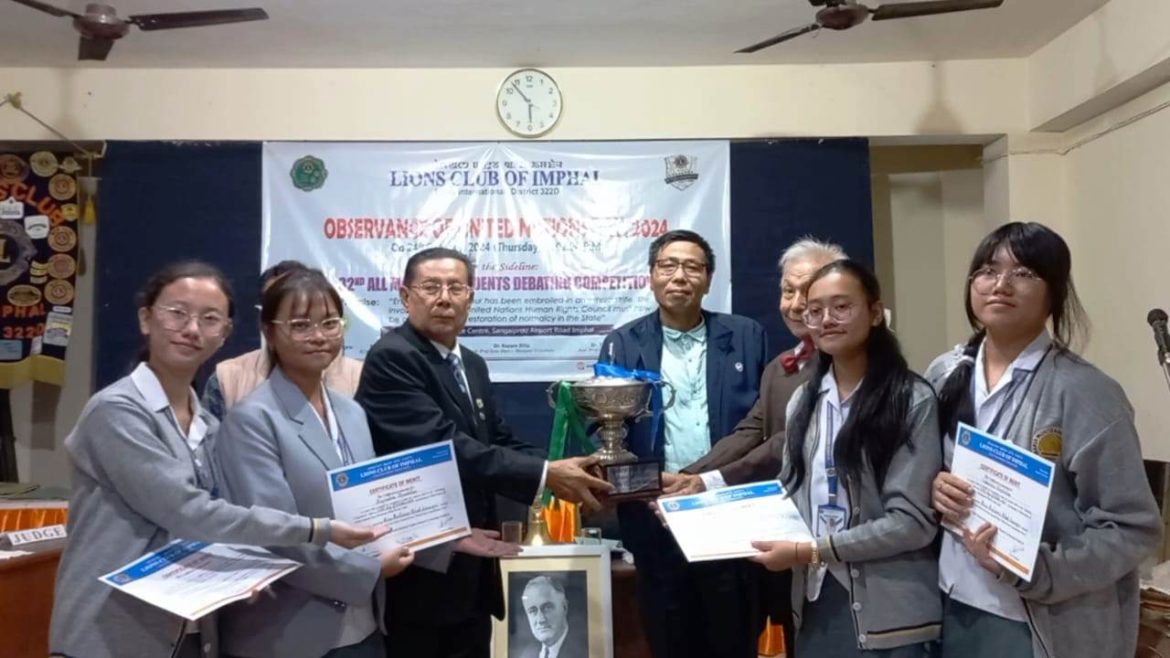 Lions Club of Imphal commemorates UN Day