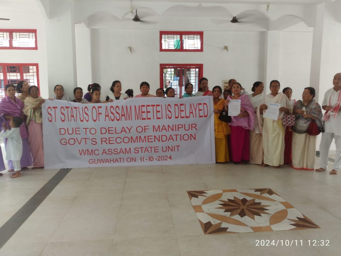 WMC submits memorandum to CM N. Biren regarding ST status
