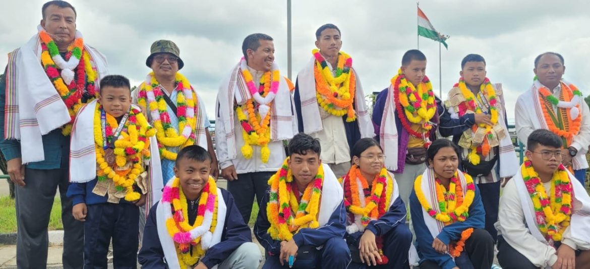 Manipur Kudo Team returns with five medals from National Championship
